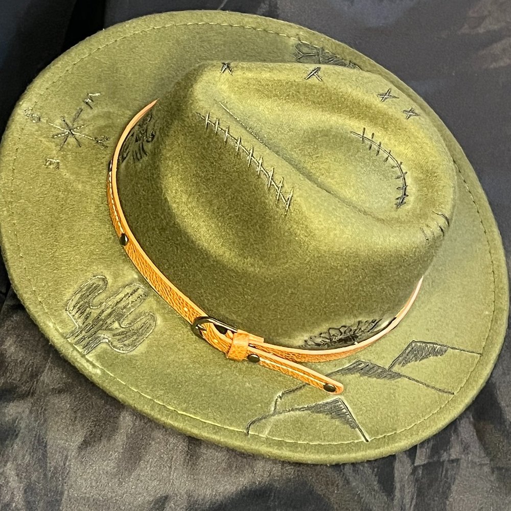 custom western hat